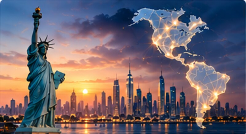 Americas regional skyline